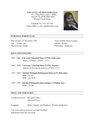 Simple resume put your best foot forward with this clean, simple resume template. Example Of Resume Format For Job Example Format Resume Resumeformat Job Resume Format Best Resume Format Sample Resume Templates