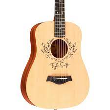 Taylor Taylor Swift Signature Baby Taylor Left Handed Acoustic Guitar Natural 3 4 Size Dreadnought Guitar Center