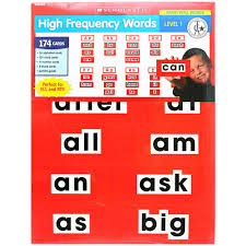 high frequency level 1 word wall words