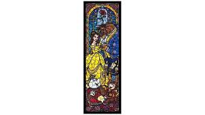 Igsaw puzzle disney flower garden princess gutto series stained art new. Buy Beauty And The Beast Stained Glass 456 Pieces Puzzle Harvey Norman Au