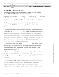 Fall, winter, spring and summer. Review Worksheet