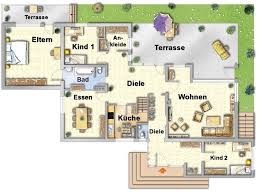 Grundriss Bungalow 4 Zimmer Mit Garage Grundriss Bungalow Mit Integrierter Garage Floor Plans Home