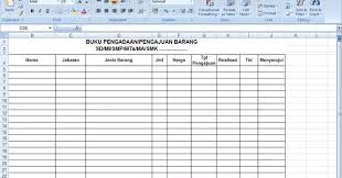 Contoh jurnal umum contoh jurnal pendidikan contoh jurnal penelitian contoh jurnal umum contoh jurnal. Contoh Format Administrasi Sekolah Inventaris Barang Berkas Edukasi