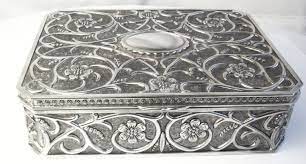 From wedding gifts, candlesticks, barware, bakeware, tea sets and frames, you are sure to find the perfect item for any special occasion. Vintage Godinger Silver Repousse Large By Welovevintagejewelry Godinger Silver Silver Jewelry Box Vintage Jewelry Box