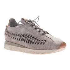 womens otbt nebula sneaker size 95 m greysilver leather