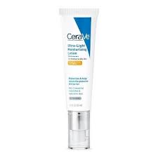 Cerave Ultra Light Moisturizing Face Lotion With Sunscreen Spf 30 1 7 Fl Oz Moisturizing Face Lotion Moisturizer For Oily Skin Cerave