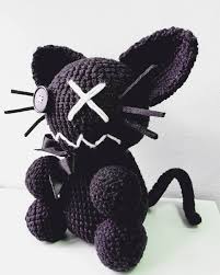 Shop plush toy toys & more. Goth Meow Diy Crochet Bag Crochet Stitches For Beginners Crochet Designs