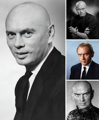 Born 11th July 1920, Yul Brynner was the first bald Hollywood  heartthrob...... In 1951 he shaved his head for his role in "The King And  I". In this classic film he played