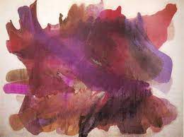 morris lewis did not develop his style of staining the canvas until after seeing frankenthaler s paintings creating a matriarchal line o カラーフィールド 抽象表現主義 ルイス