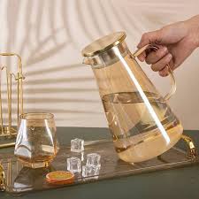 Glass Jug Sets 6pcs High Borosilicate ...