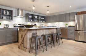 Reclaimed chestnut kitchen island counter designed for a modern farmhouse kitchen located in sea cliff, new york featuring kitchen. 30 Ideas Of Reclaimed Barn Wood Kitchen Island