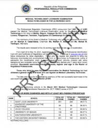 We did not find results for: 1 921 Of 3 251 Pass March 2021 Medtech Licensure Exam Ptv News
