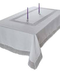 Treasure Macrame Lace Linen Look Tablecloth White 60 By 84 Oblong Rectangle Continue To The Product At The Imag Macrame Lace Lace Tablecloth Table Cloth