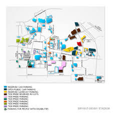 Bryant Denny Stadium Parking