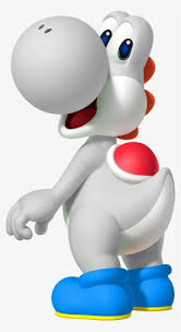 We must save the princess! Acl Mk8 White Yoshi Mario Tennis Open White Yoshi Transparent Png 1356x2486 Free Download On Nicepng