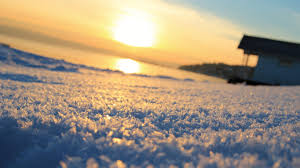 Worm S Eye View Of Frost Snow During Sunset 4k Nature Hd Desktop Wallpaper Widescreen High Definition Fullscreen