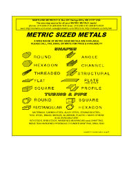 pdf maryland metric sized metals a wide range of metric