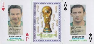 For all the latest socceroos news, videos and fixtures, visit the official website of the socceroos. Football Cartophilic Info Exchange Unknown Issuer Australia Socceroos Germany World Cup 2006 Blue Set Portraits Playing Cards
