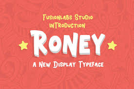 Reload to refresh your session. Roney Font By Fusion Labs Type Foundry Creative Fabrica