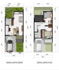 Desain rumah type 60 model minimalis, sederhana, modern terbaru Denah Rumah Minimalis Ukuran 5x12 Meter 2 Lantai Tampak Depan Ruang Inspiratif