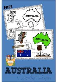 The first is labeled download which will prompt you to download the pdf version of this coloring page. Free Australia Day Coloring Pages Australia For Kids Australia School Australia Crafts