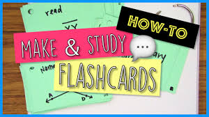 Sub out the imagery with your photos. How To Make And Use Flashcards School Tips Youtube
