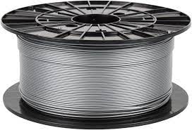 A thin thread or fibre of natural or artificial material: Silver Pla Filament For 3d Printing
