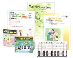 Alfreds Teach Your Child To Play Piano Beginners Kit
