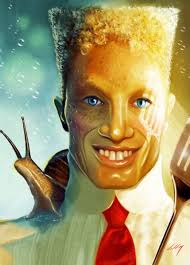 В новом свете: карикатурные портреты героев комиксов и не только