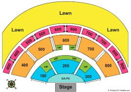 Comcast Theatre Formerly Meadows Music Theater Seating Chart