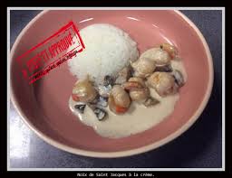 Noix De Coquilles Saint Jacques Aux Champignons Et A La Creme Mam S Qu Est Ce Qu On Mange En 2020 Coquille Saint Jacques Saint Jacques Champignon