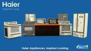 Why not check out some mods? Mod The Sims Appliances