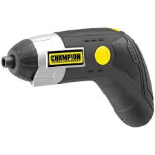 Black And Decker Electric Screwdriver Manual Champion 4 Volt Li Ion Cordless Screwdriver Cordless Screwdrivers Cordless Screwdriver