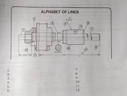 Identify line types for the alphabet of lines. Alphabet Of Lines O Y ï¾‰ Nonsense May Be Reported Brainly Ph