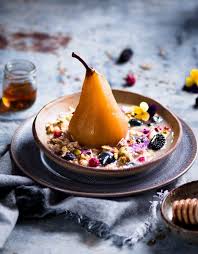 Cardamom Poached Pear Chai Cake Is A Perfect Accompaniment For Tea Recipe Food Poached Pears Food Photography