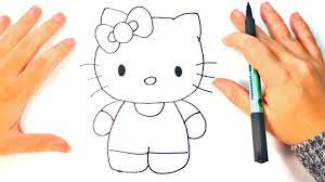 Maybe you would like to learn more about one of these? How To Draw Hello Kitty Hello Kitty Easy Draw Tutorial Youtube