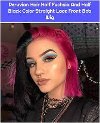 The half ponytail allows you to wear up some hair in the ponytail style while leaving the remaining hair out. How To Get Half And Half Hair Color Gertrude J Carter Blog