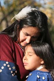 Black And Native American Hugging A Native American Indian Mother Hugging Her Child Nancy Greifenhagen Native American Indians Indian Children American Indians