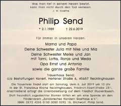 Send, surrey, a village in england. Traueranzeigen Von Philip Send Trauer Im Vest