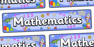Mathematics Display Banner Display Banners Classroom Displays Mathematics