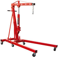 Read about the newest tech tips. Amazon Com Big Red T32001 Torin Steel Garage Shop Crane Engine Hoist With Folding Frame Hydraulic Long Ram Jack And 4 Position Reinforced Boom 2 Ton 4 000 Lb Capacity Red Automotive