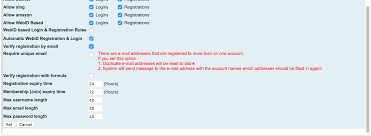 Shows Enablement Of Email Verification Modality For Account Registration Openlinkods Accounting Registration System
