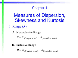 Ppt Chapter 4 Measures Of Dispersion Skewness And Kurtosis Powerpoint Presentation Id 3323590