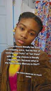 Benson Boone Freddie Mercury Wannabe