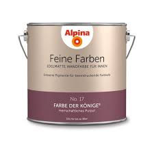 Alpina Wandfarbe Feine Farben No 17 Farbe Der Konige Purpur 2 5 L ǀ Toom Baumarkt Feine Farben Wandfarbe Alpina Farben