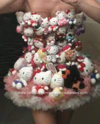 Coolest Homemade Lady Gaga Hello Kitty Costume Hello Kitty Costume Hello Kitty Dress Hello Kitty Clothes