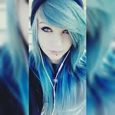 The minecraft skin, cute emo girl blue hair, was posted by wloveneverdies. Image 3530757 On Favim Com