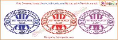 Contoh Stempel Koperasi Wahana Kalpika Contoh Cap Stempel Koperasi Format Stempel Siap Edit In 2021 Desain Grafis Spanduk Cap