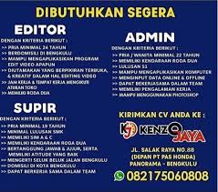 Memastikan kelayakan naskah yang akan terbit mengedit materi buku pelajaran ipa khususnya kimia menjalin kerjasama dengan penulis. Lowongan Kerja Editor