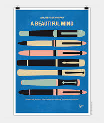 The movie, through the main character manages to inform its audience that despite being in this condition. No809 My A Beautiful Mind Minimal Movie Poster Chungkong